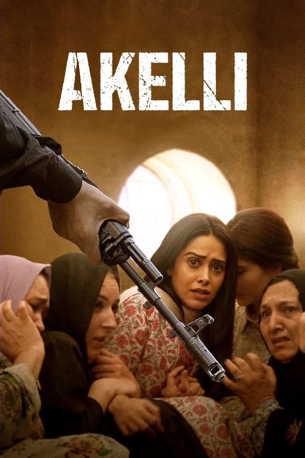 Akelli Hindi Dubbed Movie Poster (2023)