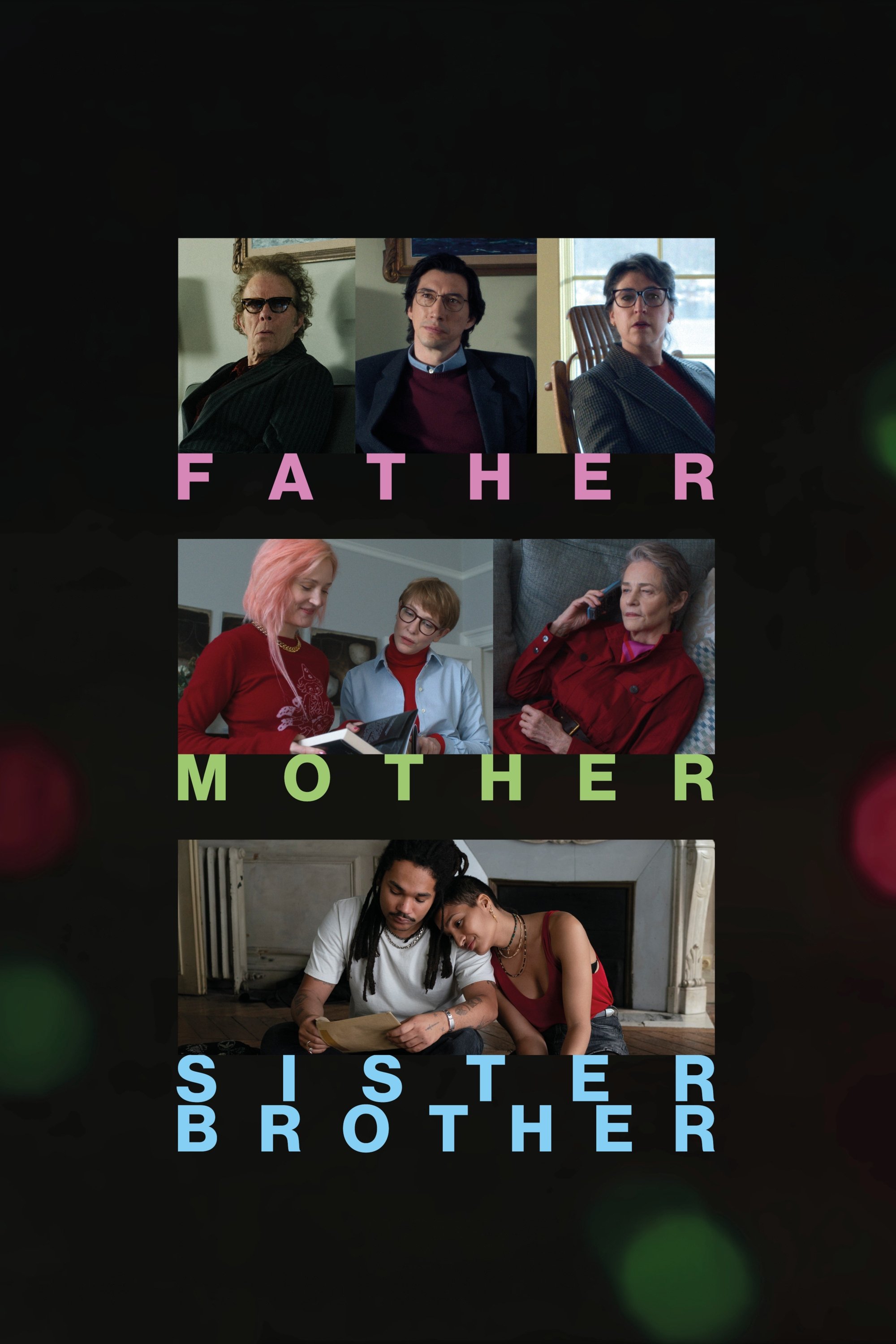 Father Mother Sister Brother Hindi Dubbed Movie Poster (2025)