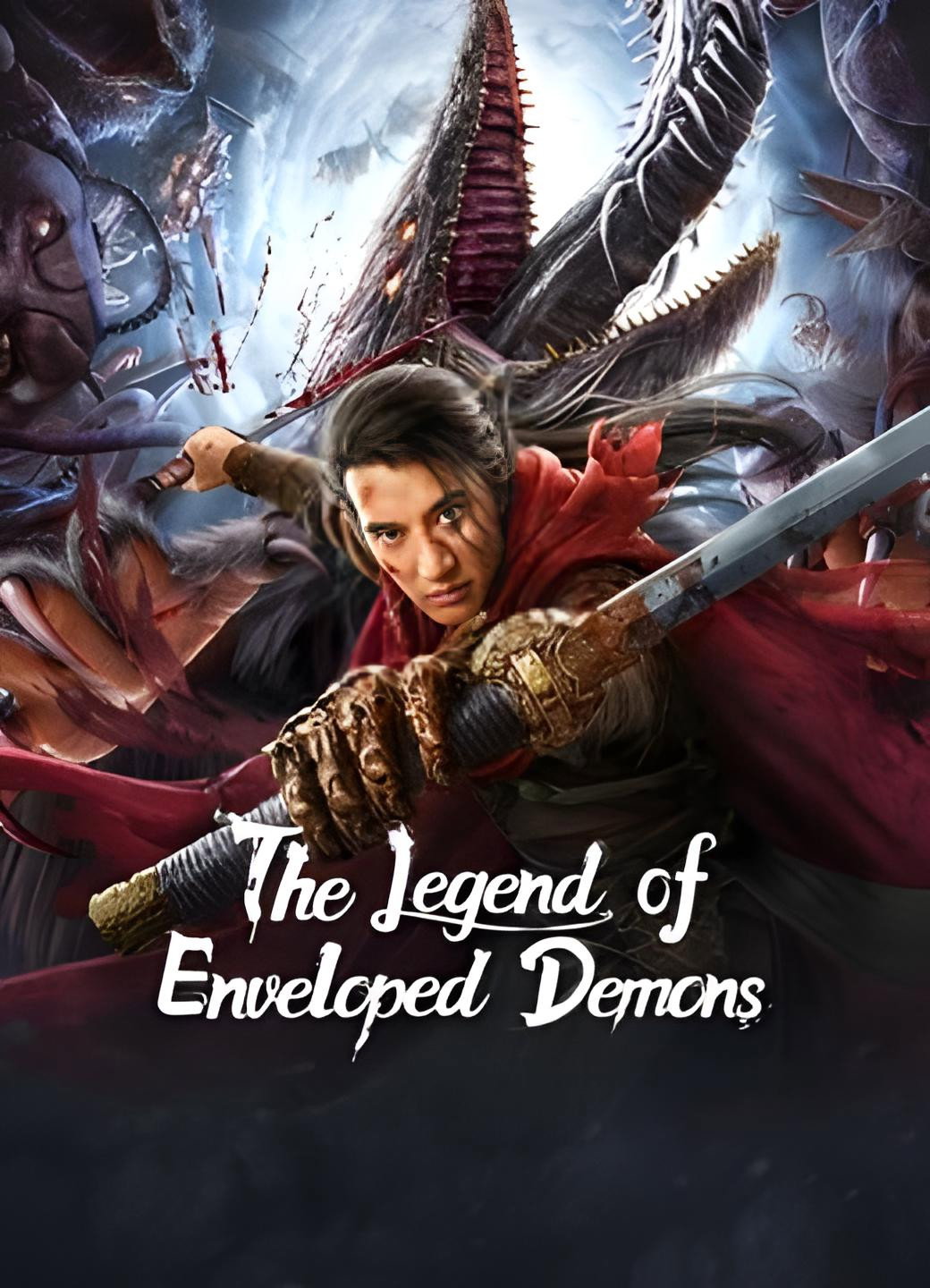 The Legend of Enveloped Demons Hindi Dubbed Movie Poster (2022)