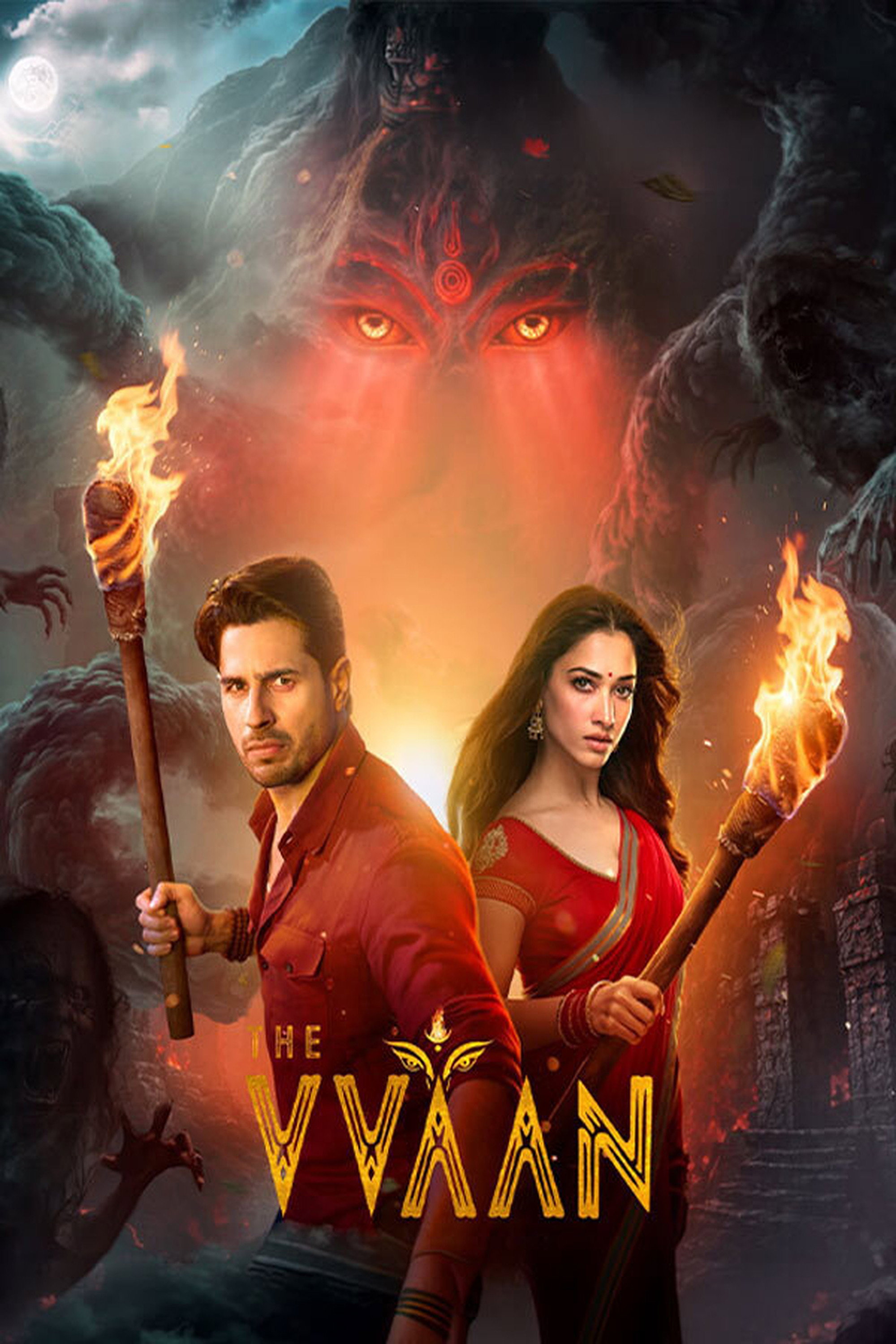 The Vvaan Hindi Dubbed Movie Poster (2026)