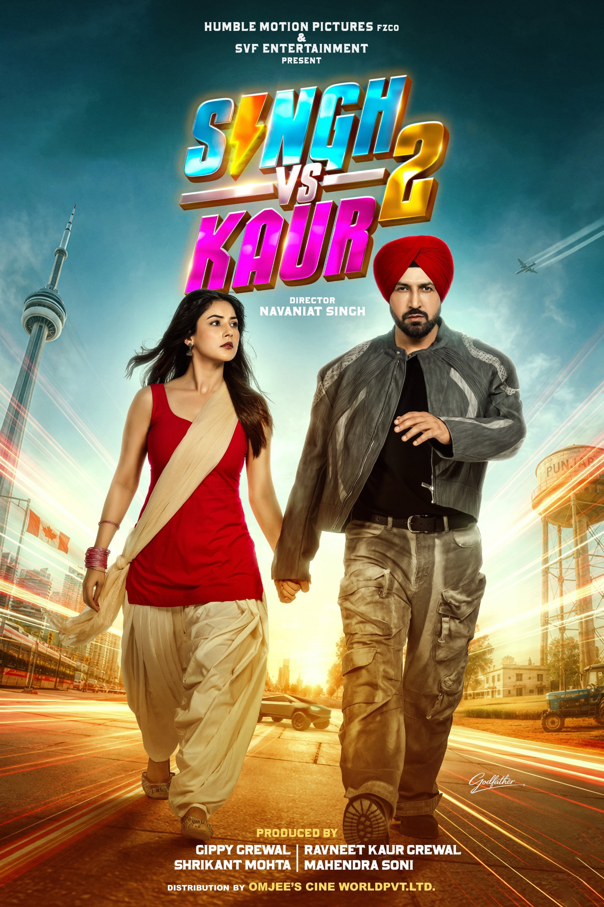 Singh vs Kaur 2 Hindi Dubbed Movie Poster (2026)