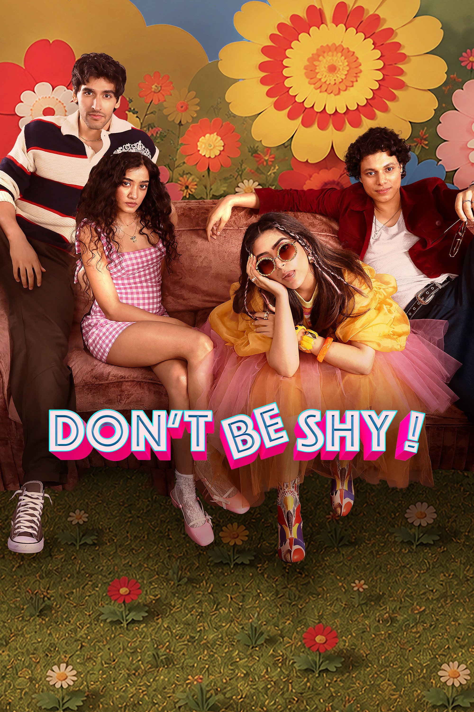Don't Be Shy! Hindi Dubbed Movie Poster (2026)