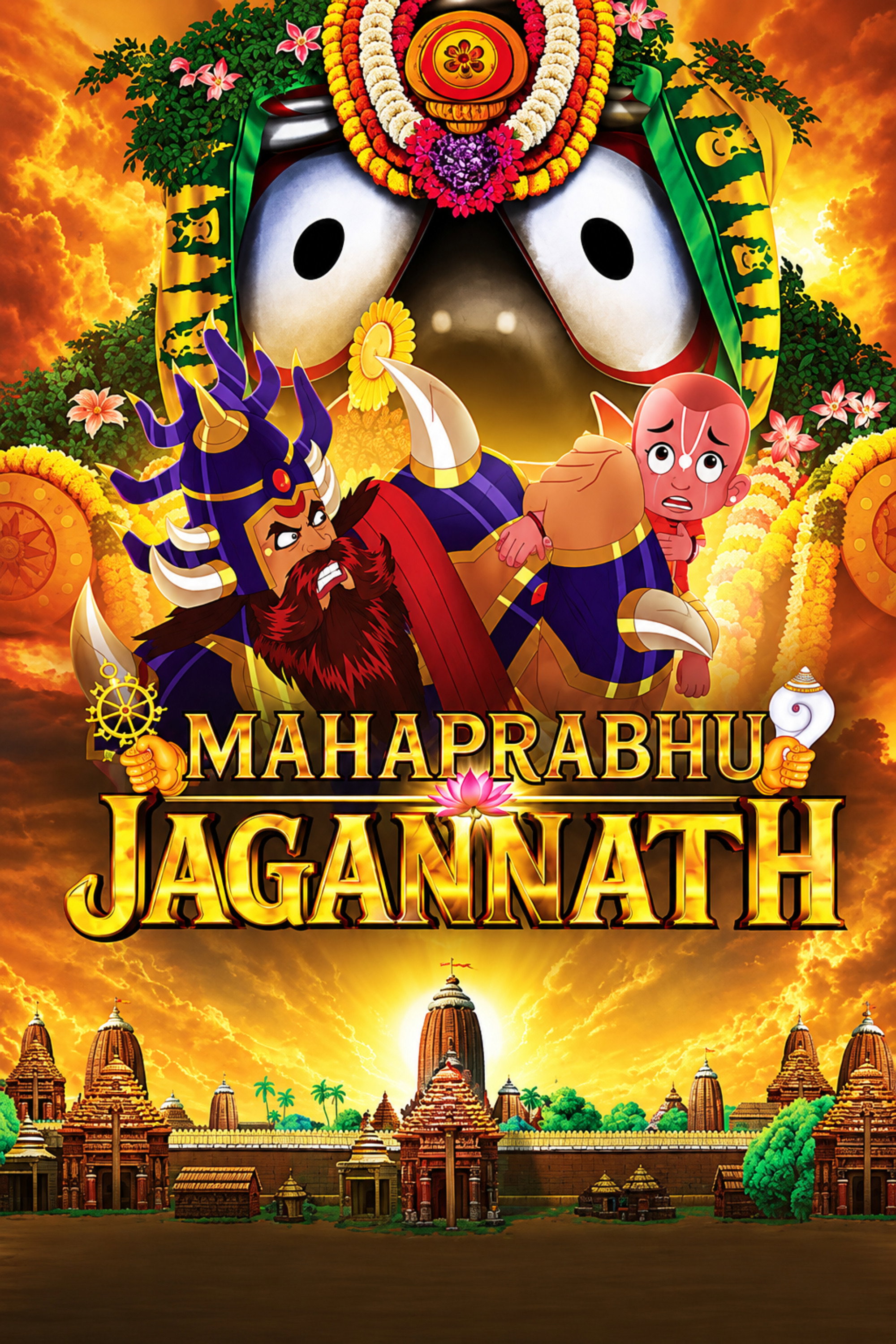 Mahaprabhu Jagannath Hindi Dubbed Movie Poster (2026)