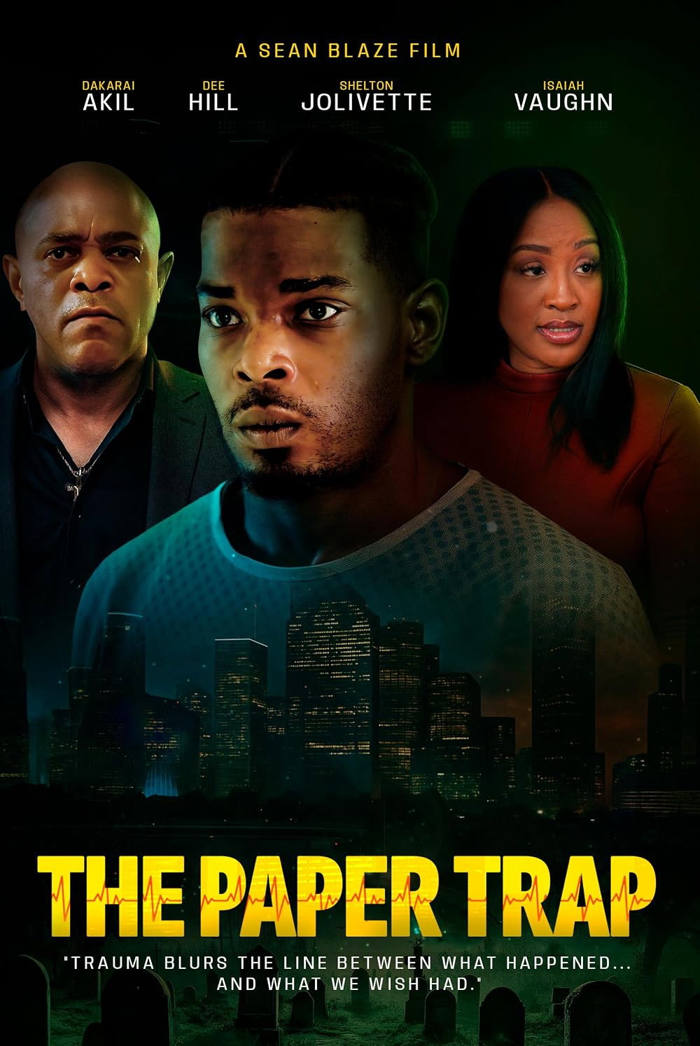 The Paper Trap Hindi Dubbed Movie Poster (2026)